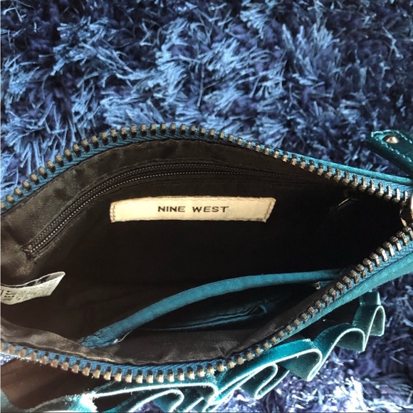 Nine West Teal color Shoes &Purse Set - Picture 12 of 12